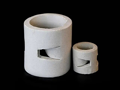 ceramic random packing for butadiene purification